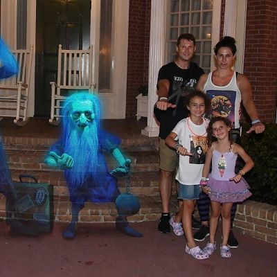 What a fun photo at Mickey's Not-So-Scary Halloween Party